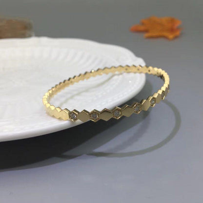 [Dawnora Jewelry]BEE LOVE GOLD DIAMOND BRACELET