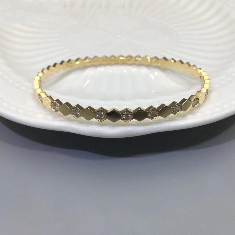 [Dawnora Jewelry]BEE LOVE GOLD DIAMOND BRACELET