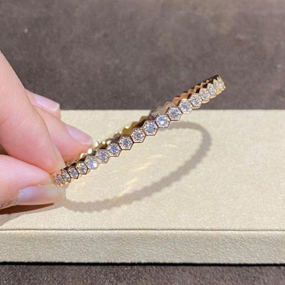 [Dawnora Jewelry]BEE LOVE GOLD BRACELET FULL DIAMOND