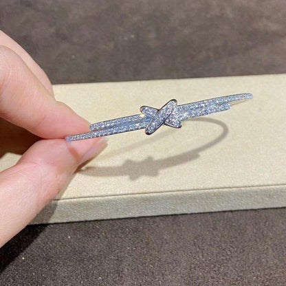 [Dawnora Jewelry]JEUX DE BRACELET DIAMONDS SILVER