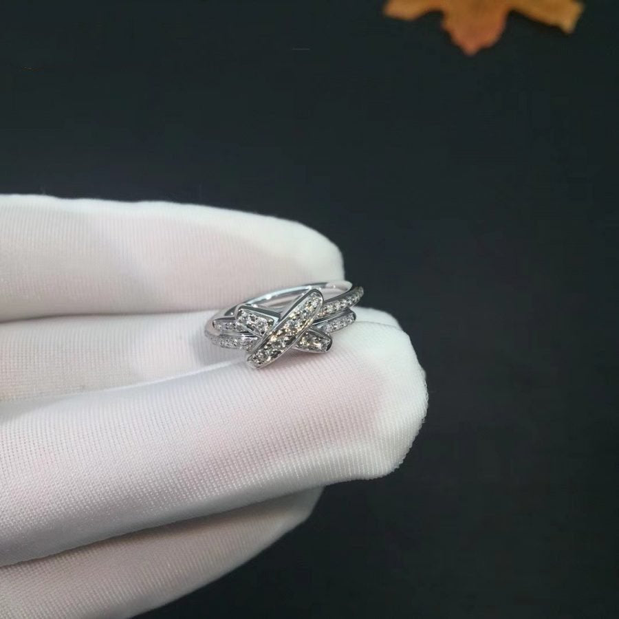 [Dawnora Jewelry]JEUX DE SILVER DIAMOND RING