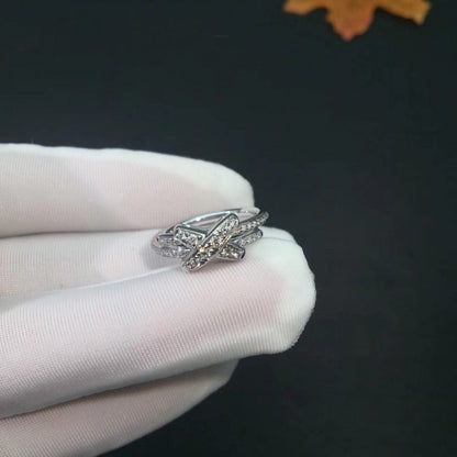 [Dawnora Jewelry]JEUX DE SILVER DIAMOND RING