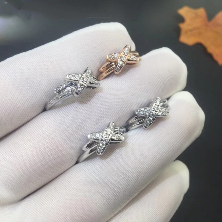 [Dawnora Jewelry]JEUX DE SILVER DIAMOND RING