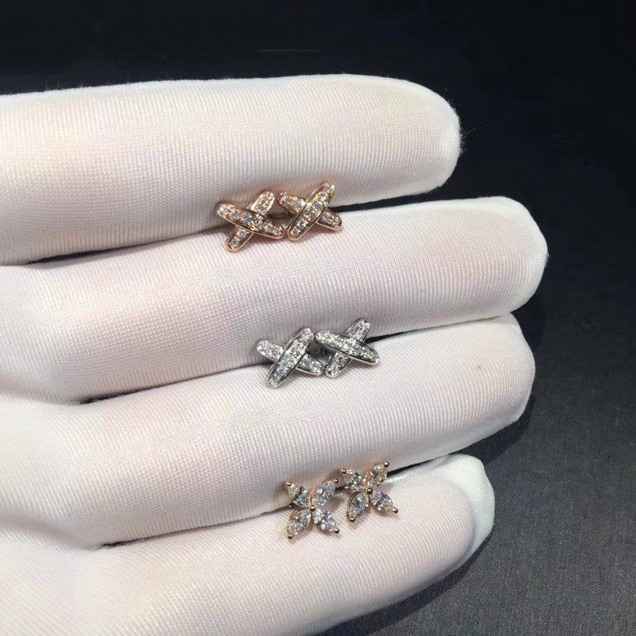 [Dawnora Jewelry]JEUX DE DIAMOND EARRINGS