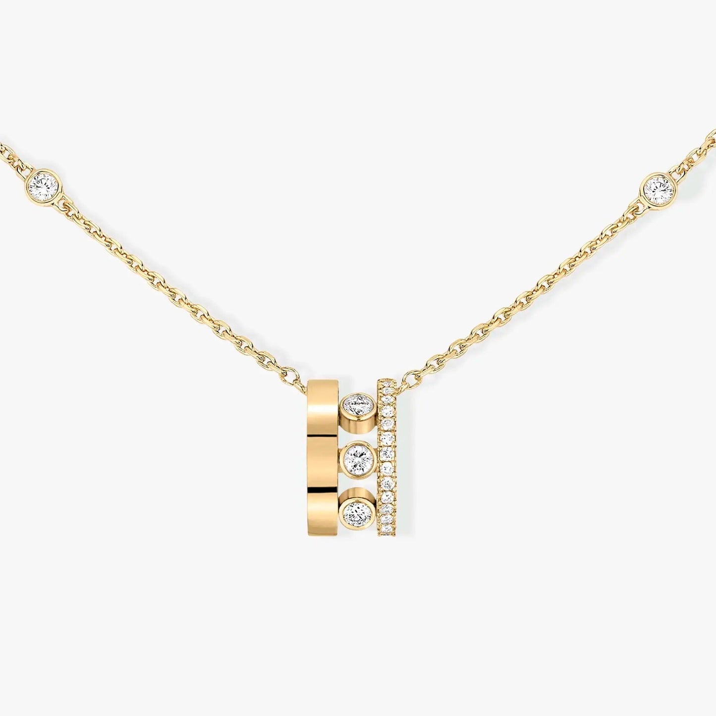 [Dawnora Jewelry]CHAIN MOVE ROMANE PEDAND NECKLACE