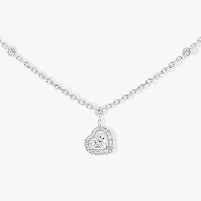 [Dawnora Jewelry]JOY HEART DIAMOND NECKLACE