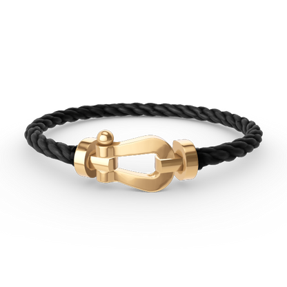 [Dawnora Jewelry]FORCE LARGE HORSESHOE NO DIAMOND BRACELET GOLD