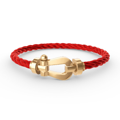 [Dawnora Jewelry]FORCE LARGE HORSESHOE NO DIAMOND BRACELET GOLD