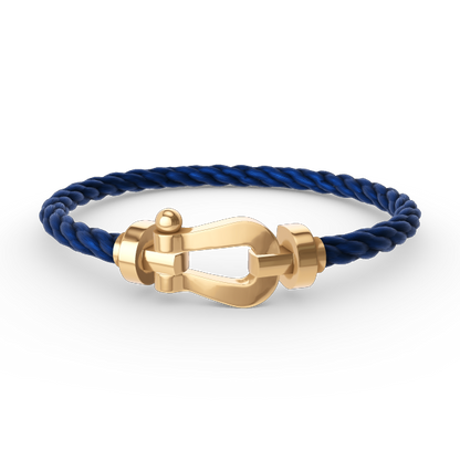 [Dawnora Jewelry]FORCE LARGE HORSESHOE NO DIAMOND BRACELET GOLD