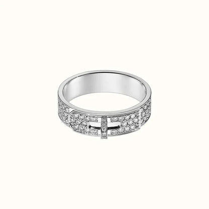 [Dawnora Jewelry]KELLY SILVER DIAMOND RING
