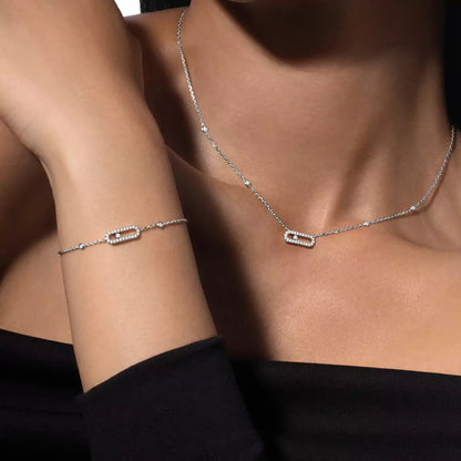 [Dawnora Jewelry]Move Uno Necklace