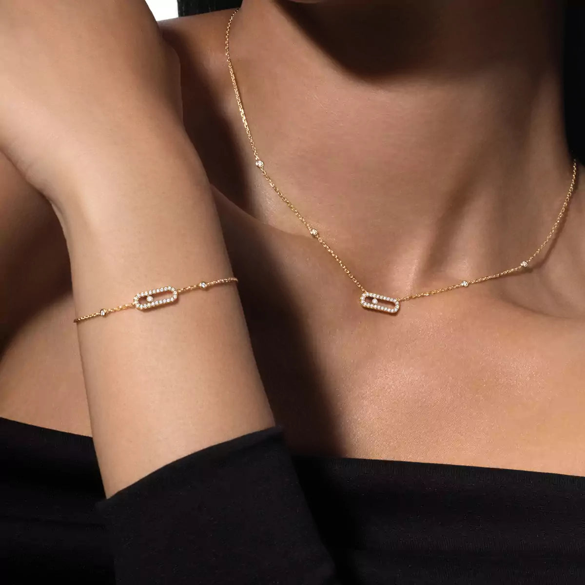 [Dawnora Jewelry]Move Uno Necklace
