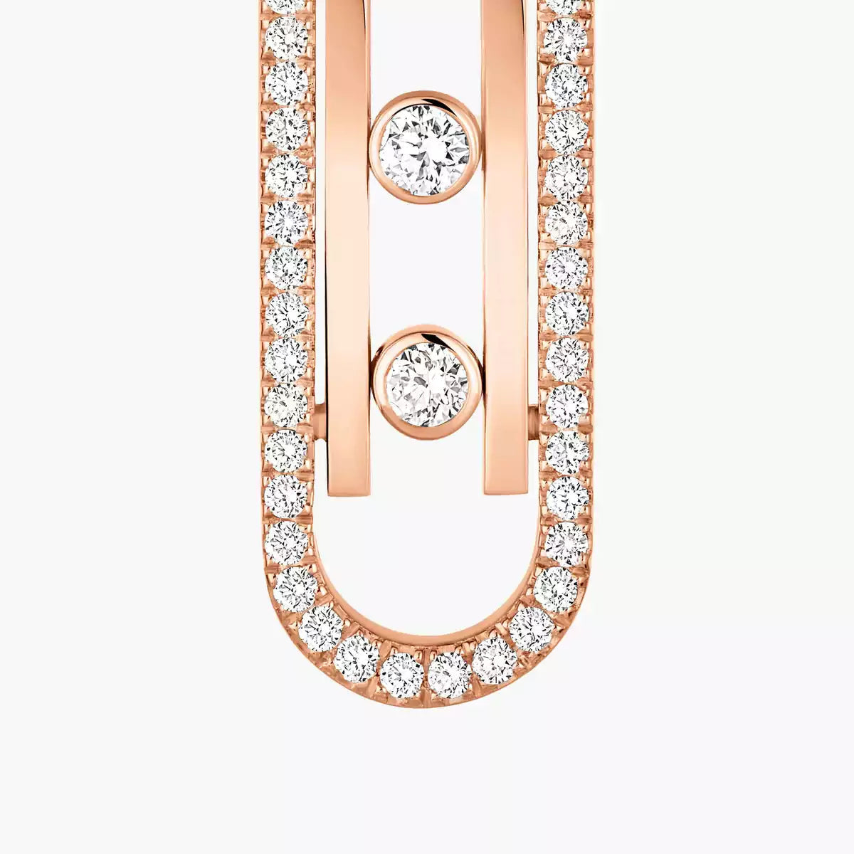 [Dawnora Jewelry]Diamond Pendant Earrings Move 10Th