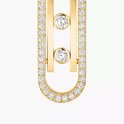 [Dawnora Jewelry]Diamond Pendant Earrings Move 10Th