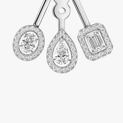 [Dawnora Jewelry] My Twin Trio  Diamond Earrings
