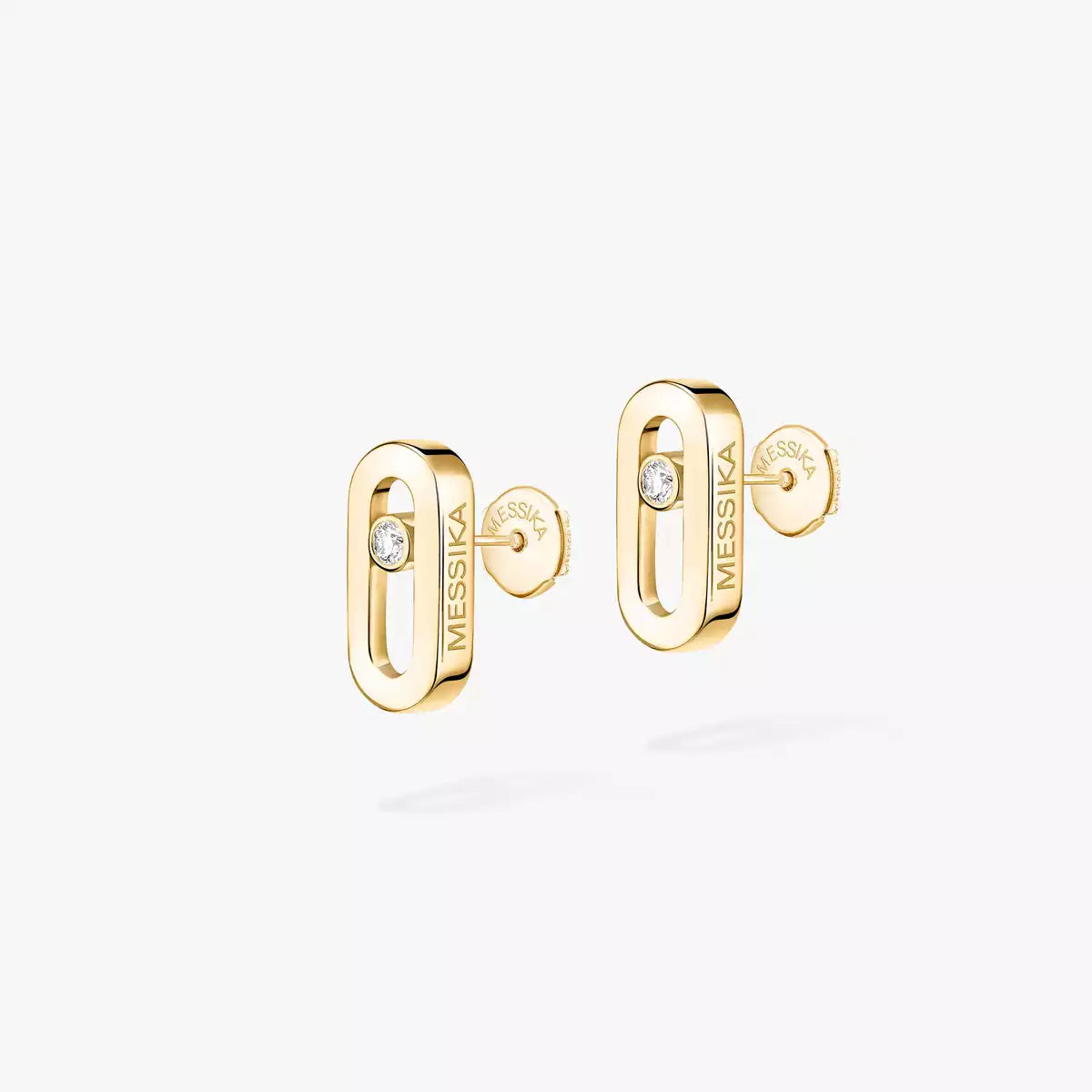 [Dawnora Jewelry]Move Uno Diamond Stud Earrings