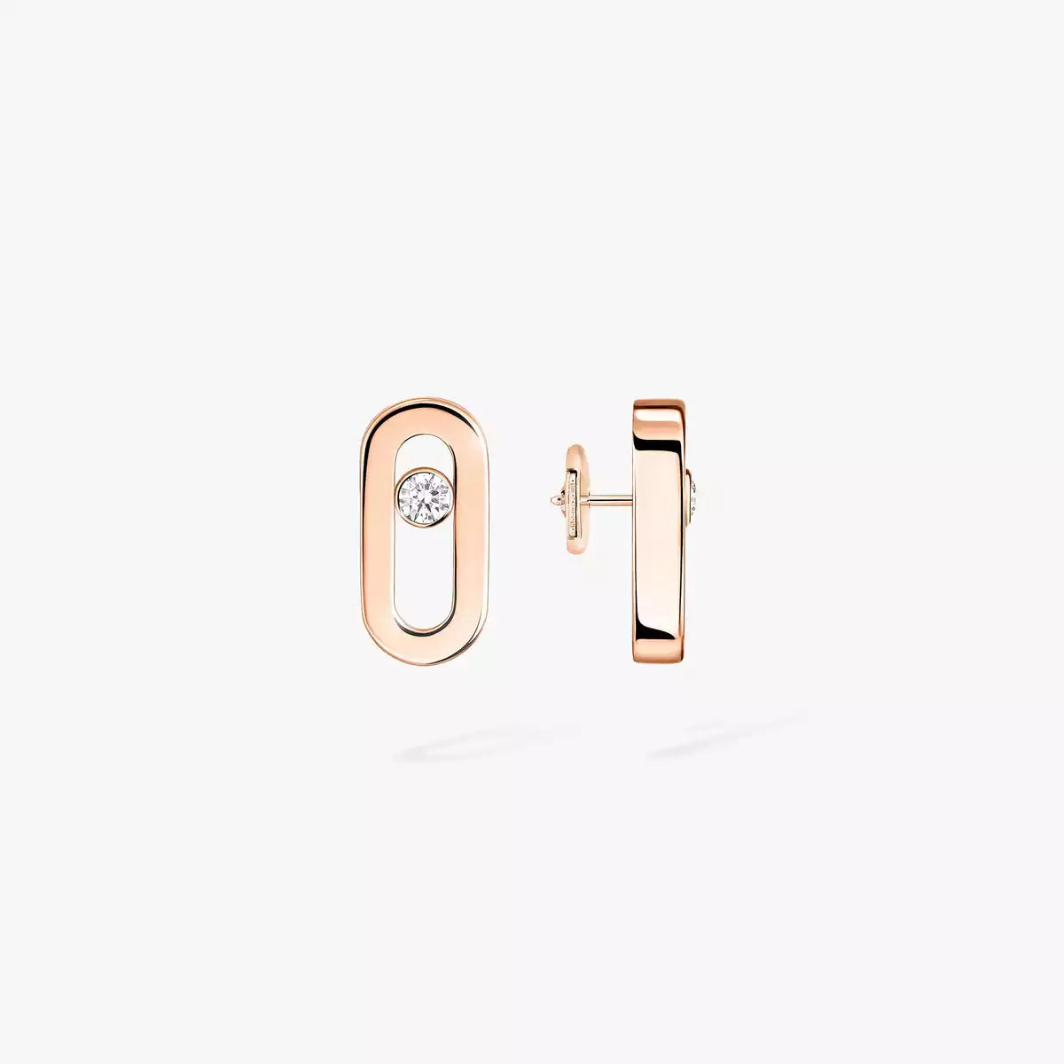 [Dawnora Jewelry]Move Uno Diamond Stud Earrings