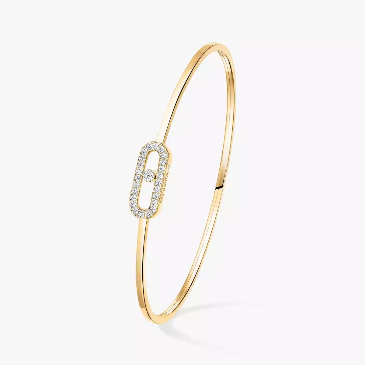 [Dawnora Jewelry]Move Uno pavé flex bangle medium