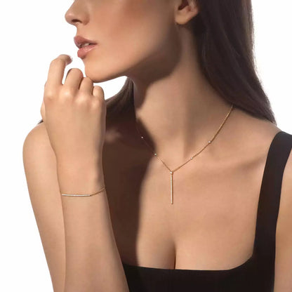 [Dawnora Jewelry]Gatsby Diamond Bracelet
