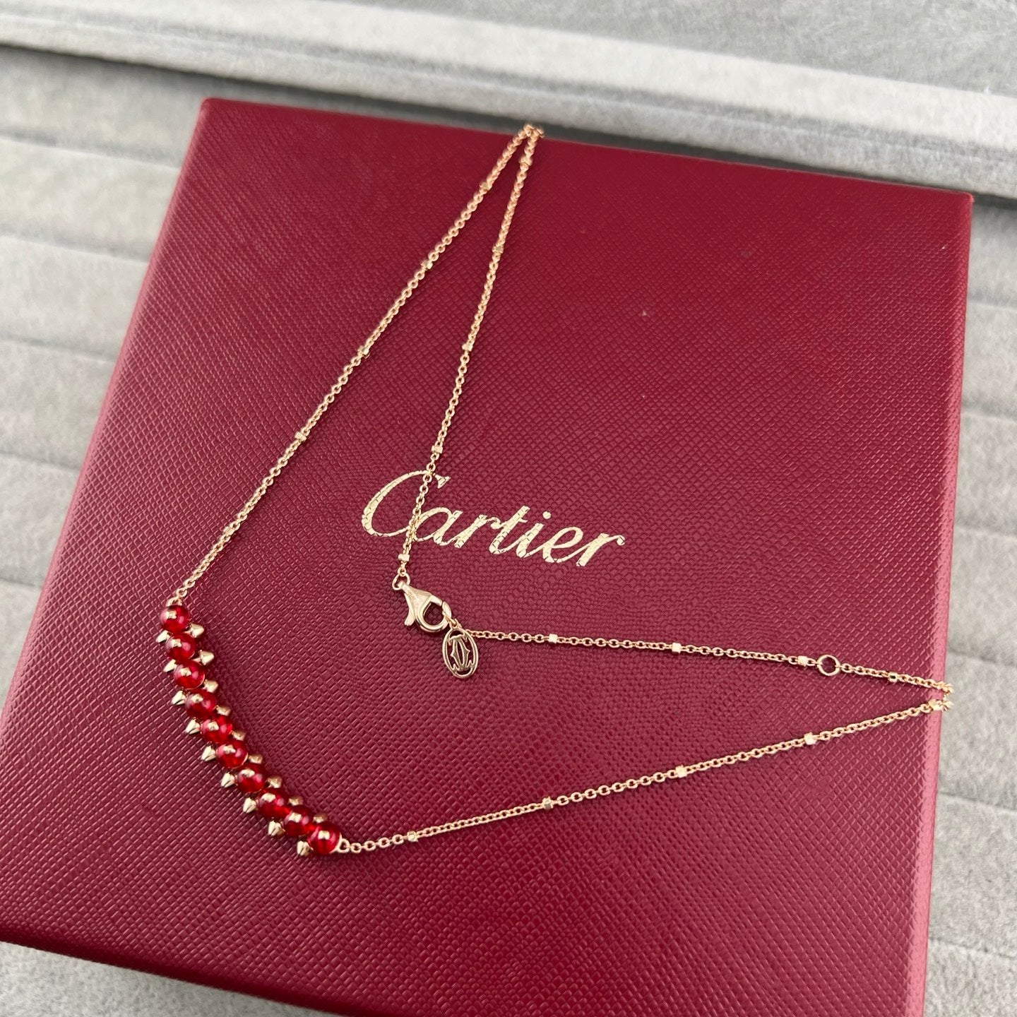 [Dawnora Jewelry]NEW STUD COLORED GEM PENDANT NECKLACE