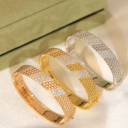 [Dawnora Jewelry]  FIVE-ROW DIAMOND BRACELET