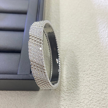 [Dawnora Jewelry]  FIVE-ROW DIAMOND BRACELET