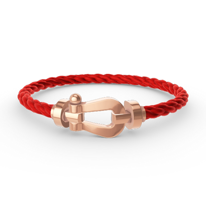 [Dawnora Jewelry]FORCE LARGE HORSESHOE NO DIAMOND BRACELET ROSE GOLD