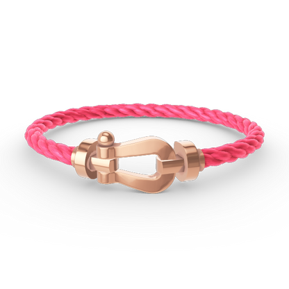 [Dawnora Jewelry]FORCE LARGE HORSESHOE NO DIAMOND BRACELET ROSE GOLD