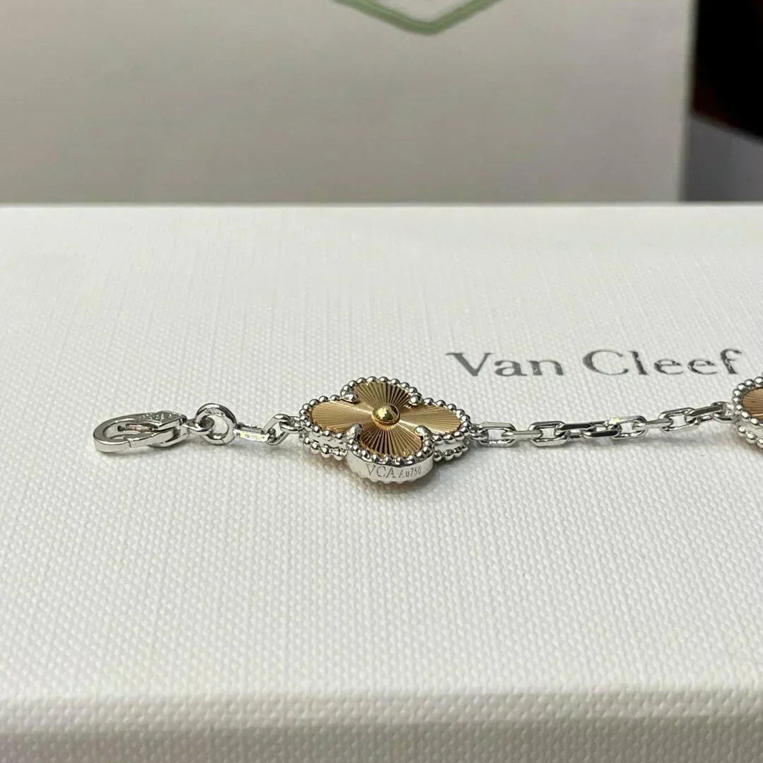 [Dawnora Jewelry] CLOVER 5 MOTIF LASER BRACELET COLLECTION