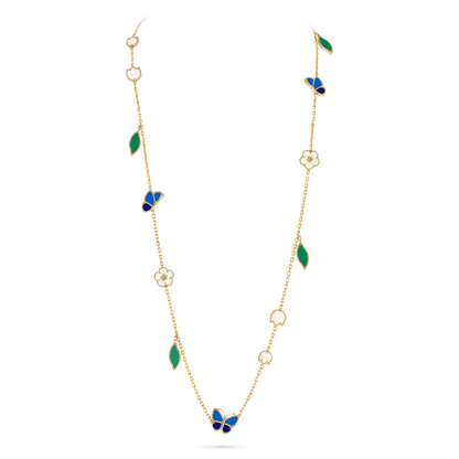 [Dawnora Jewelry] 26 NEW CLOVER 15 MOTIFS LUCKY NECKLACE