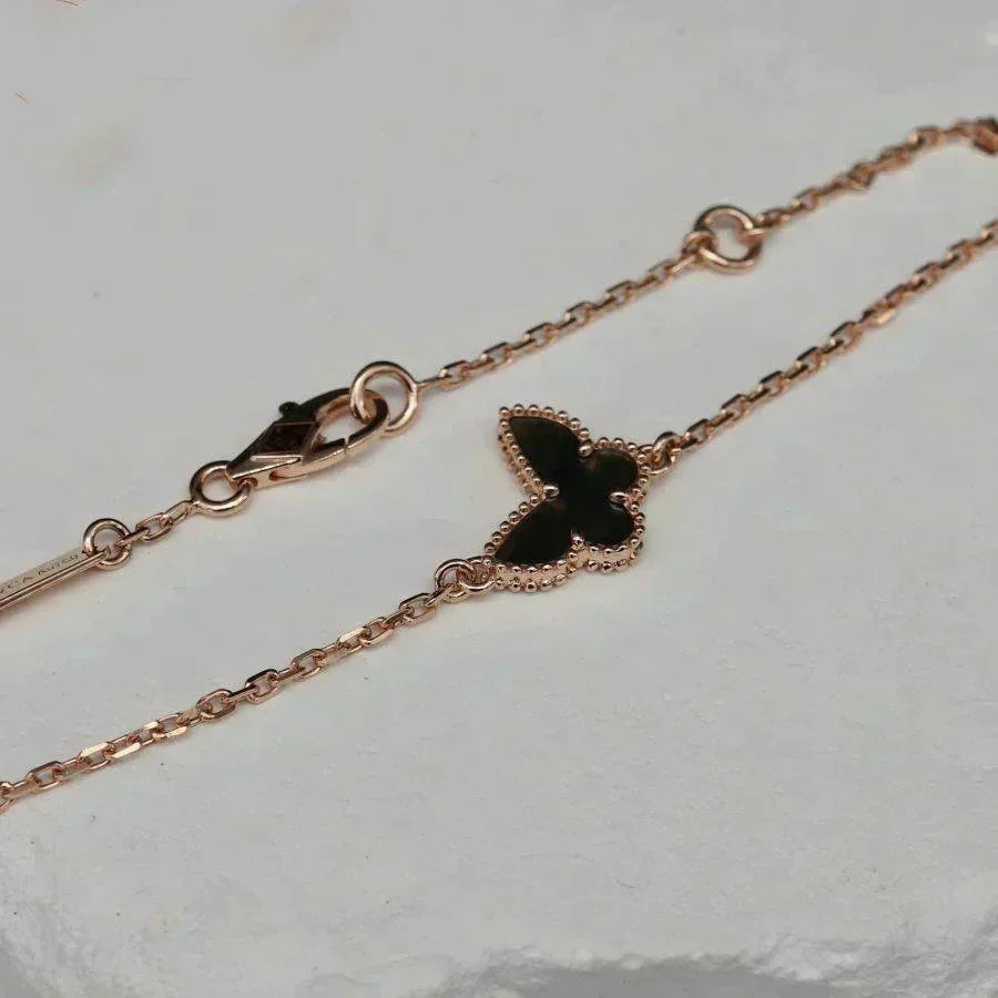[Dawnora Jewelry]BUTTERFLY ONYX  BUTTERFLY BRACELET