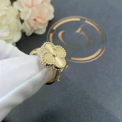 [Dawnora Jewelry]CLOVER GOLD RING