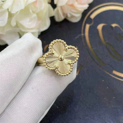 [Dawnora Jewelry]CLOVER GOLD RING