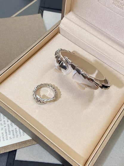 [Dawnora Jewelry]SERPENTI VIPER SILVER BRACELET