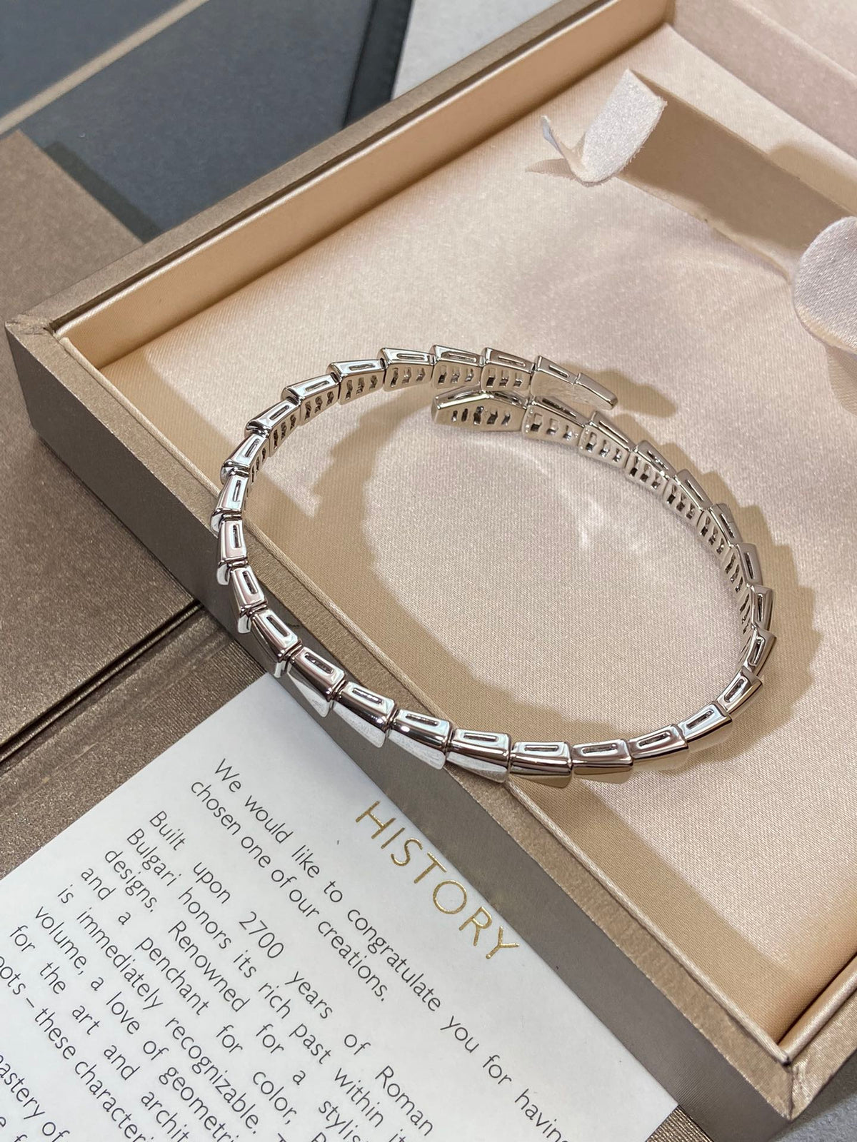 [Dawnora Jewelry]SERPENTI VIPER SILVER BRACELET