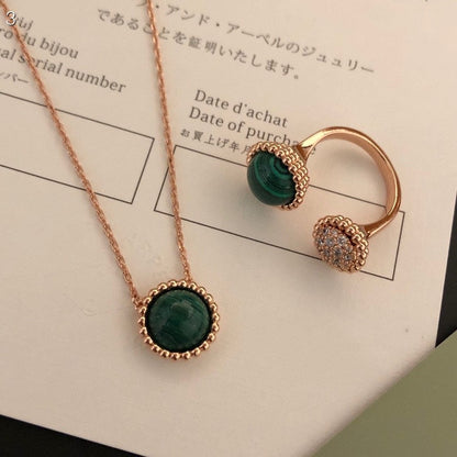 [Dawnora Jewelry]PERLEE COULEURS DIAMOND ROSE GOLD BETWEEN THE FINGER RING