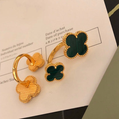 [Dawnora Jewelry]CLOVER BETWEEN THE FINGER RING