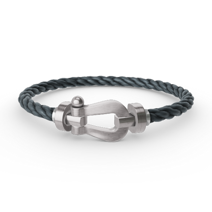 [Dawnora Jewelry]FORCE LARGE HORSESHOE NO DIAMOND BRACELET SILVER